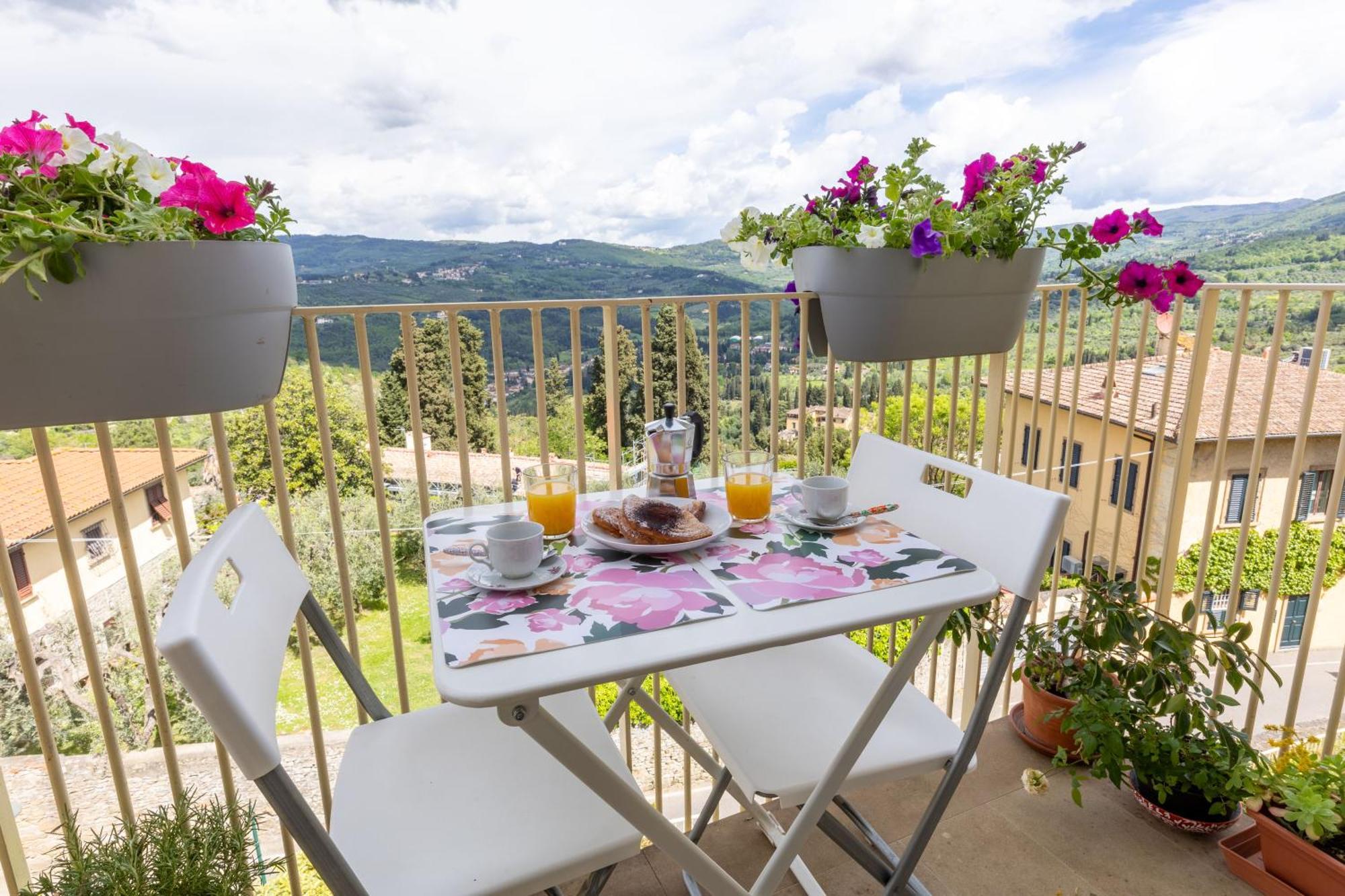 Gladys, Appartamento Con Vista A Фьезоле Экстерьер фото